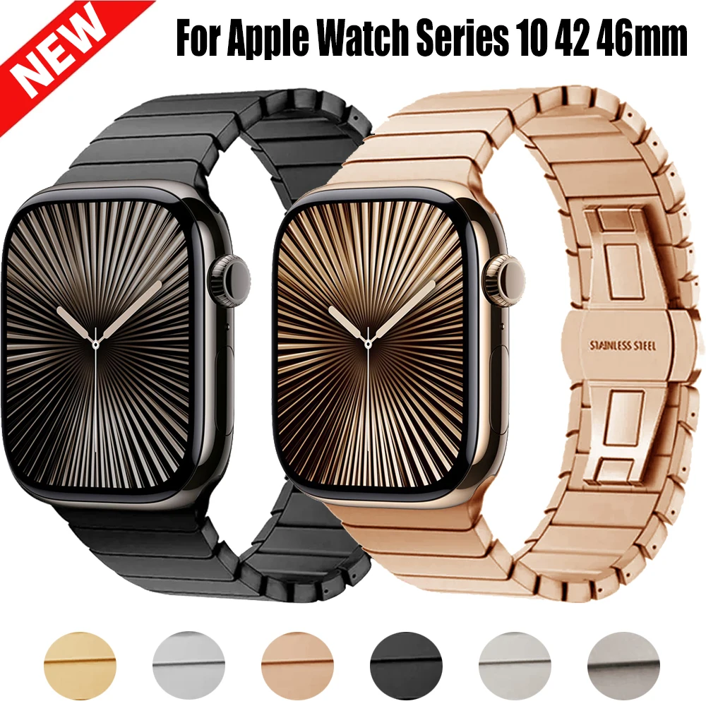 Milanese Loop Magnetic - Edelstahlband für Apple Watch 10 46