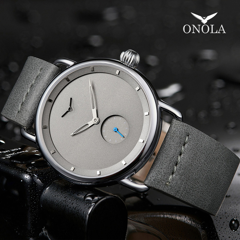 Omega Watch Constellation - Lässige Herrenuhr Marke ONOLA Quarz-Armbanduhr Einfache