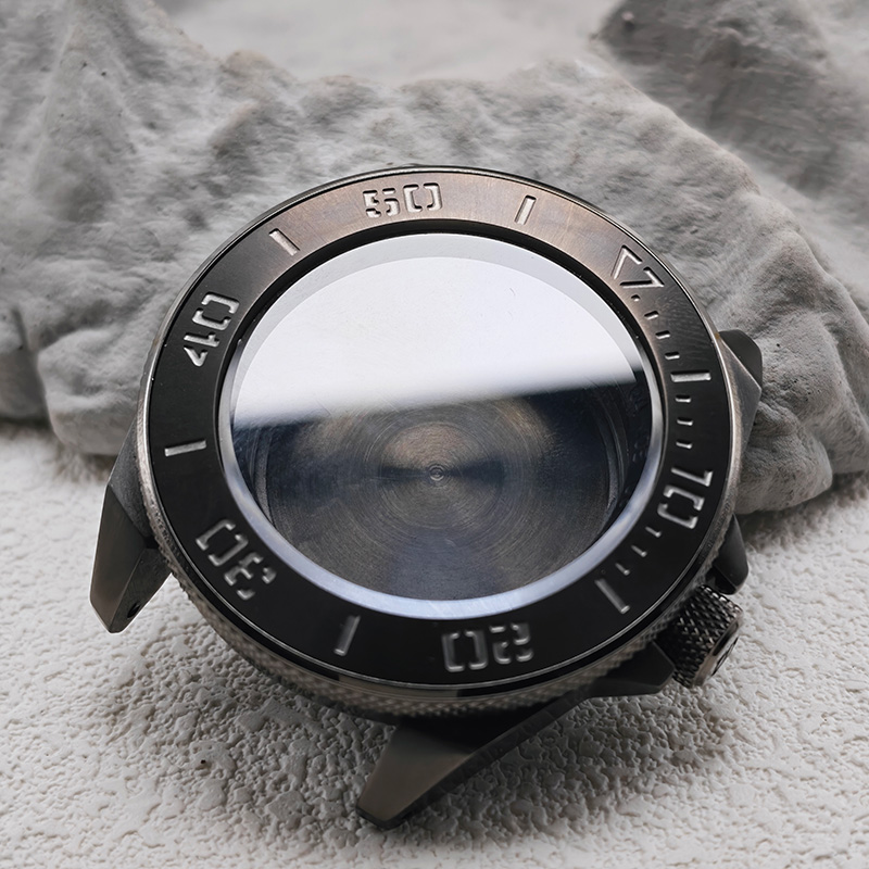 Citizen Watch Tsuyosa - 44mm King Samurai Uhrengehäuse Gunmetal-Grau Edelstahl