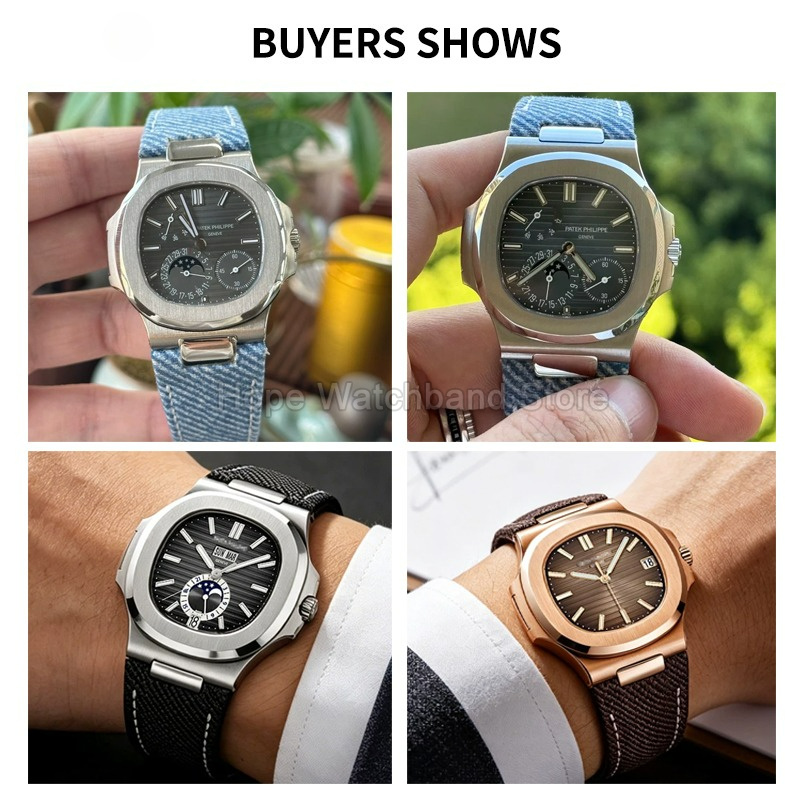 Hochwertiges Nylon-Canvas-Uhre – Patek Philippe Watch Nautilus Bewertung und Preis