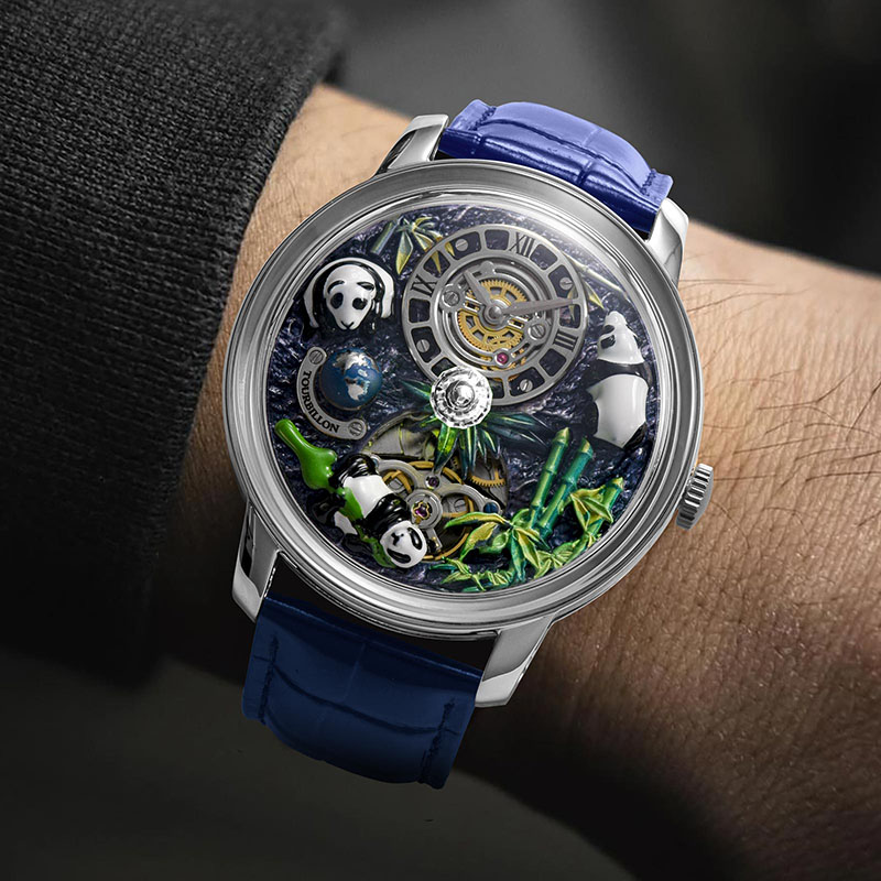 PINDU Brand Design Panda Natio – Omega Watch Constellation Bewertung und Preis