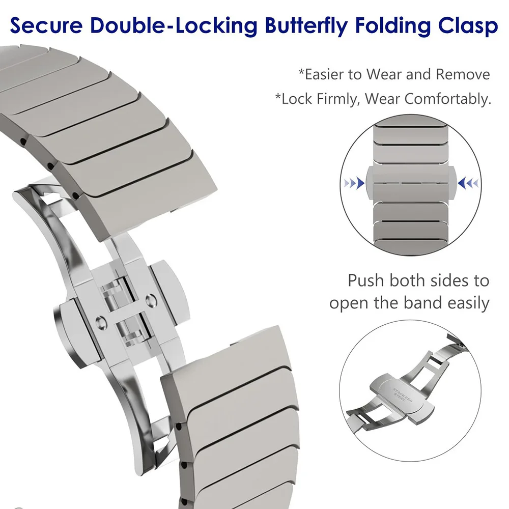 Edelstahlband für Apple Watch  – Milanese Loop Magnetic Bewertung und Preis