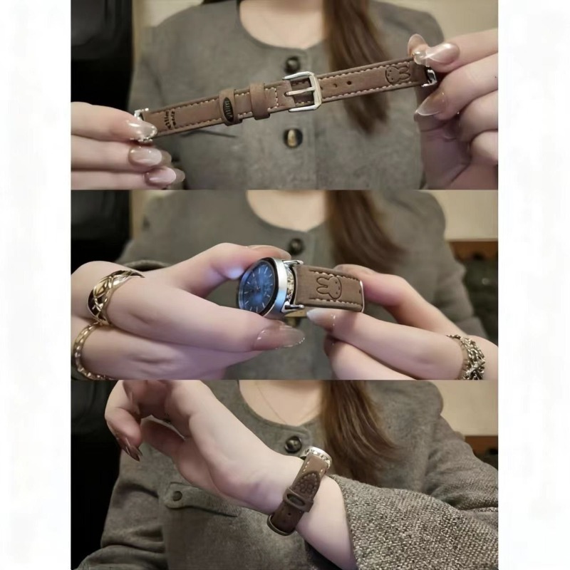Kawaii Miffy Wildleder-Armband – Suede Strap Watch Bewertung und Preis
