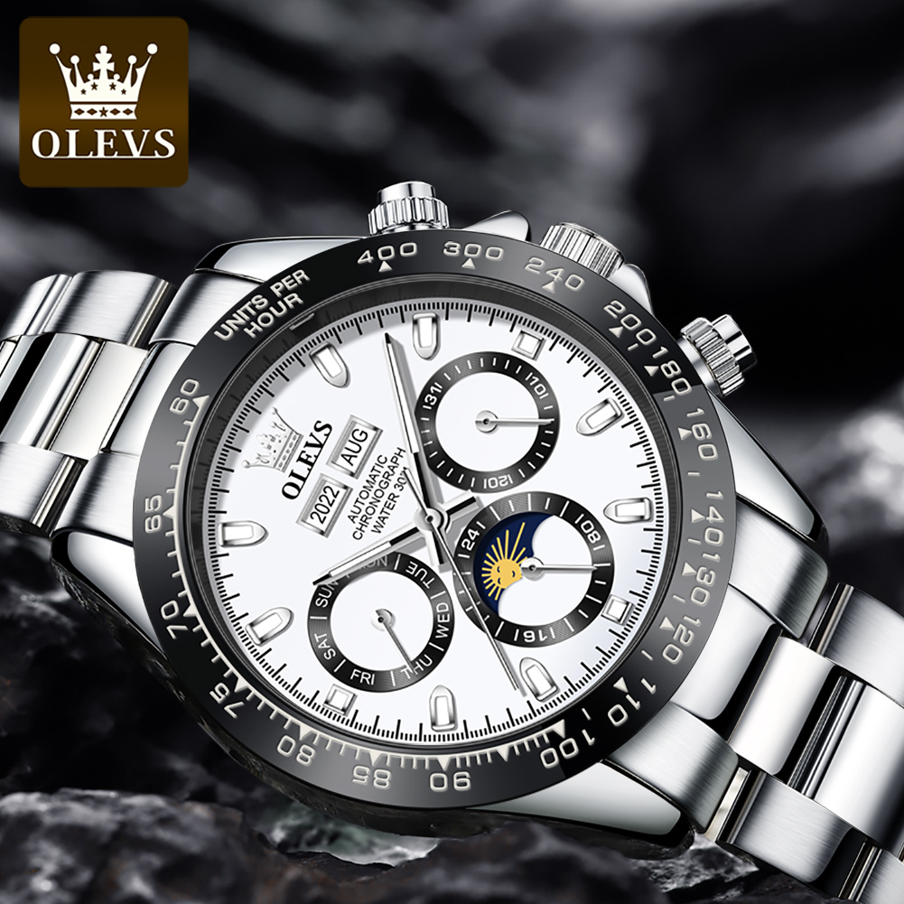 OLEVS 6654 Luxus-Herrenuhr, Ch – Seiko Watch Presage Bewertung und Preis
