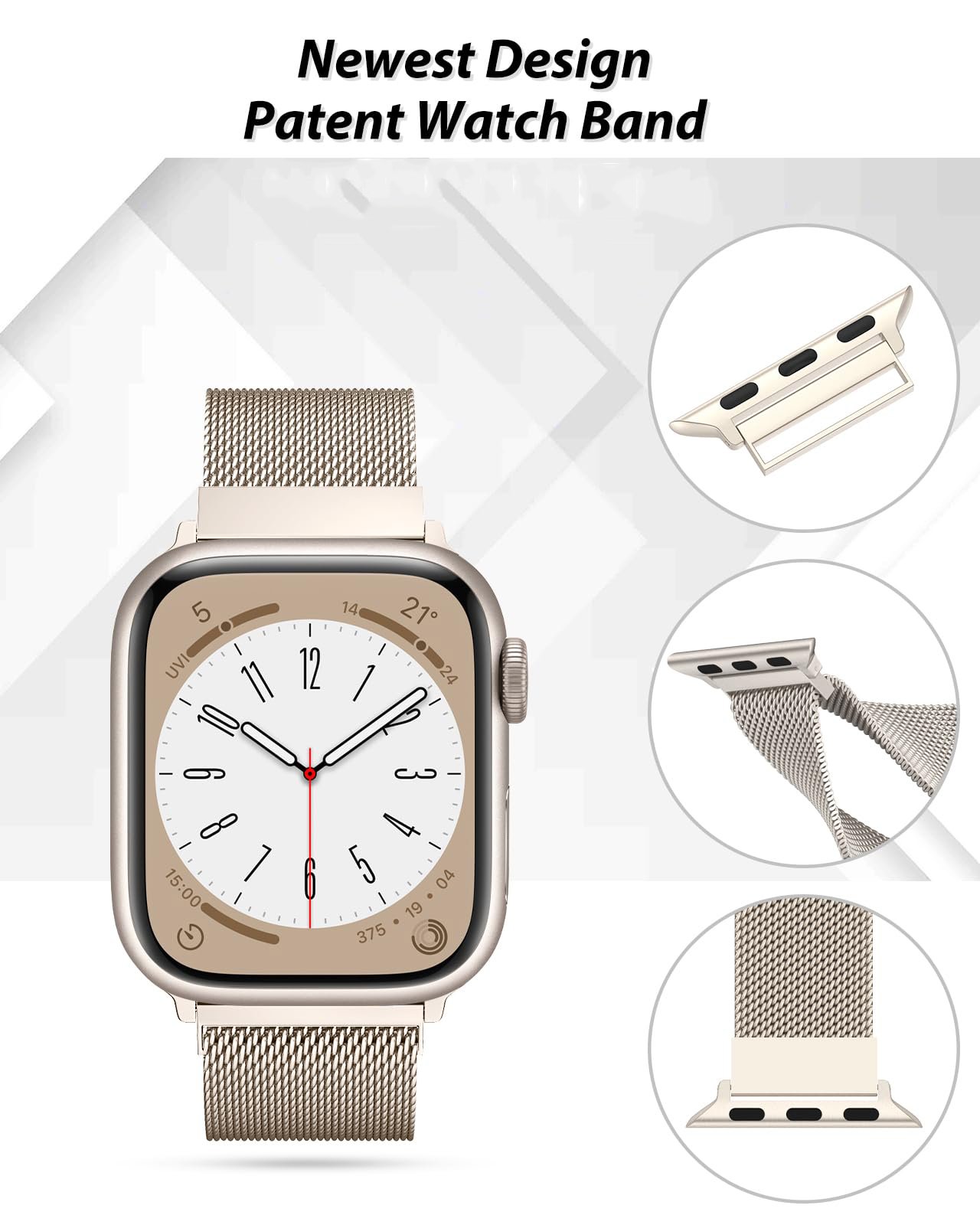 Milanese-Armband für Apple Wat – Milanese Loop Magnetic Bewertung und Preis