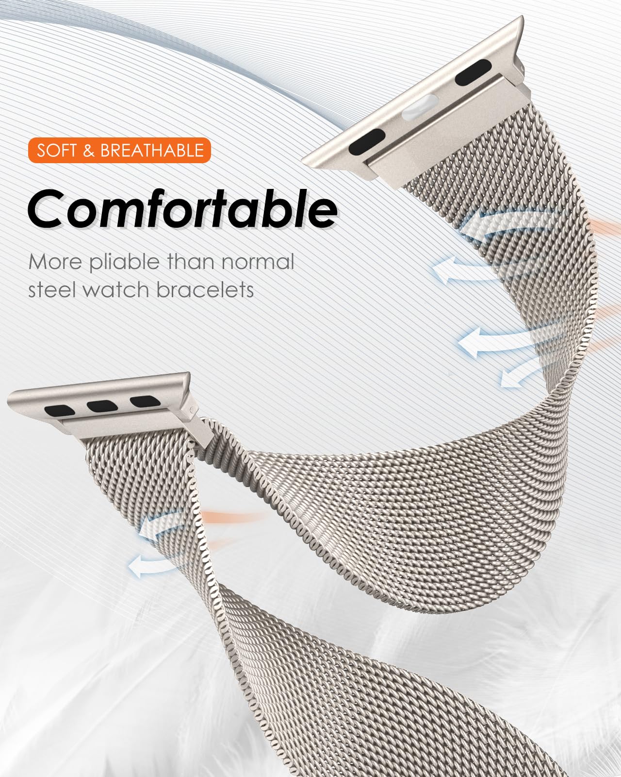 Milanese-Armband für Apple Wat – Milanese Loop Magnetic Bewertung und Preis